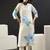 Women Floral Printed Regular Linen Kurta with Trousers & With Dupatta