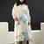 Women Floral Printed Regular Linen Kurta with Trousers & With Dupatta