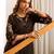Women Ethnic Motifs Embroidered Regular Thread Work Kurta with Trousers