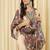 Women Floral Embroidered Regular Thread Work Kurta with Patiala & With Dupatta