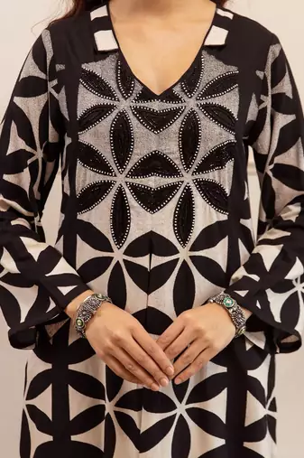 Women Printed Regular Kurta with Palazzos