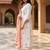 Floral Embroidered Pure Cotton Kurta With Trousers & Dupatta