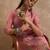 Women Floral Embroidered Regular Thread Work Kurta with Trousers