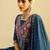 Women Ethnic Motifs Printed Regular Thread Work  Cotton Kurta with Trousers & With Dupatta