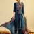 Women Ethnic Motifs Printed Regular Thread Work  Cotton Kurta with Trousers & With Dupatta