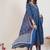 Ethnic Motifs Printed Panelled Pure Cotton Kurta With Trousers & Dupatta