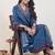 Ethnic Motifs Printed Panelled Pure Cotton Kurta With Trousers & Dupatta