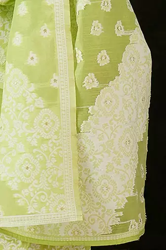 Women Ethnic Motifs Regular Kurta with Trousers & With Dupatta