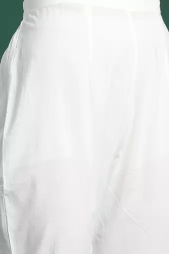 Floral Printed Empire Pure Cotton Kurta with Trousers & With Dupatta