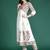 Floral Printed Empire Pure Cotton Kurta with Trousers & With Dupatta