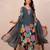 Women Floral Printed Regular Thread Work  Cotton Kurta with Palazzos & With Dupatta