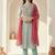 Women Floral Printed Regular Mirror Work  Cotton Kurta with Trousers & With Dupatta