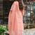 Floral Yoke Design Notch Neck Straight Kurta With Trousers & Dupatta