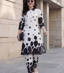 Women Printed Regular  Cotton Kurta with Palazzos