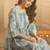 Floral Printed Empire Notch Neck Pure Cotton A-Line Kurta With Palazzos
