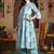 Floral Printed Empire Notch Neck Pure Cotton A-Line Kurta With Palazzos