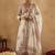 Ethnic Motifs Printed Empire Pure Cotton Anarkali Kurta With Trousers & Dupatta