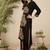 Floral Printed Thread Work V-Neck Straight Kurta with Palazzos