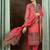 Ethnic Motifs Printed Pure Cotton Straight Kurta With Trousers & Dupatta