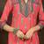 Ethnic Motifs Printed Pure Cotton Straight Kurta With Trousers & Dupatta