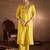 Floral Embroidered Thread Work Straight Kurta With Trousers & Dupatta