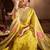 Floral Embroidered Thread Work Straight Kurta With Trousers & Dupatta