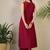 Adults-Women Woven Design Embroidered Cotton A-Line Kurta with Palazzos
