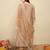 Floral Embroidered Thread Work Straight Kurta With Trousers & Dupatta