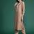 Floral Embroidered Thread Work Kurta With Trousers & Dupatta
