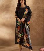 Women Floral Printed Regular  Cotton Kurta with Trousers & With Dupatta