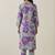 Women Floral Printed Regular Pure Cotton Kurta with Trousers