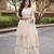 Chiku Glori Satin Katchi Zari Embroidery Work Blouse With Flared Lehenga and Dupatta