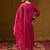 Ethnic Motifs Yoke Design Straight Zari Liva Kurta with Trousers & Dupatta