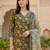 Women Floral Printed Regular Pure Cotton Kurta with Trousers & With Dupatta