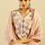 Floral Printed Embellished Pure Cotton Straight Kurta with Trouser And Dupatta