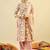 Floral Printed Embellished Pure Cotton Straight Kurta with Trouser And Dupatta