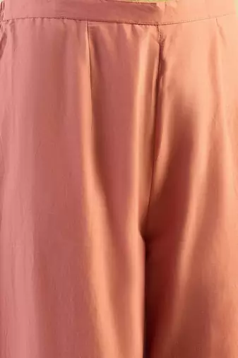Floral Printed Embellished Pure Cotton Straight Kurta with Trouser And Dupatta