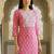 Women Ethnic Motifs Printed Regular Thread Work Kurta with Trousers