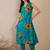 Women Floral Printed Regular Pure Cotton Kurta with Trousers