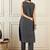 Geometric Printed Sweetheart Neck Pure Cotton Straight Kurta With Trousers
