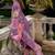 Women Floral Embroidered Regular Thread Work Kurta with Trousers & With Dupatta