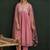 Women Floral Embroidered Empire Thread Work Kurta with Trousers & With Dupatta