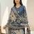 Women Floral Printed Regular Beads and Stones Kurta with Trousers & With Dupatta