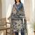 Women Floral Printed Regular Beads and Stones Kurta with Trousers & With Dupatta