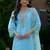 Women Floral Embroidered Regular Thread Work Pure Cotton Kurta with Trousers & With Dupatta