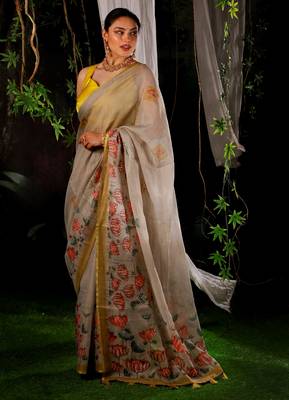 Noira cotton mix handloom saree 3