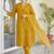 Women Floral Embroidered Regular Thread Work Pure Cotton Kurta with Trousers & With Dupatta