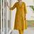 Women Floral Embroidered Regular Thread Work Pure Cotton Kurta with Trousers & With Dupatta
