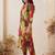 Women Printed Pleated Pure Cotton Kurta with Trousers