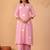 Women Floral Embroidered Regular Thread Work Kurta with Palazzos